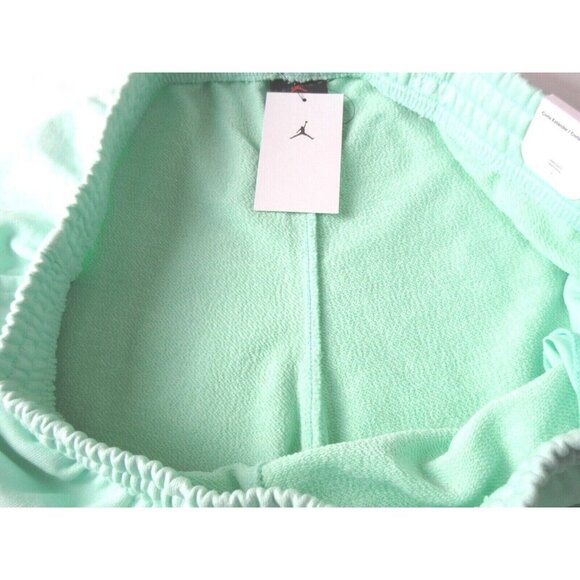 Men's Jordan Sport DNA Fleece Logo Shorts Mint Foam Green Black White NWT - Picture 5 of 5